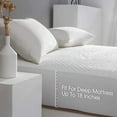 thumbnail image 4 of Reaks Twin Size Waterproof Mattress Protector, Rayon from Bamboo Cooling 3D Air Mattress Cover 15" Deep Pocket, 4 of 6