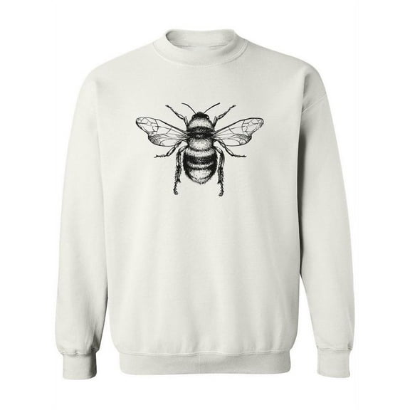 Honey Bee Sweatshirt Women -Image by Shutterstock, Female 5X-Large
