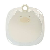 AYktou Plastic Cutting Board-Small Cutting Board with Built-in Grinder,BPA Free,Dishwasher Safe,Food Safe,Cute Special Baby Supplementary Food Chopping Board for Fruit/Vegetables/Baby Food