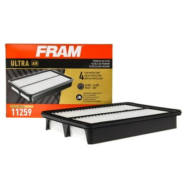 FRAM Ultra Air XGA11259, Premium Engine Air Filter, Replacement Filter for Select Mazda Vehicles Fits select: 2013-2023 MAZDA CX-5, 2012-2018 MAZDA 3