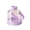 Purple, variant on Tunhigl 600ml Infuser Water Bottle with Ice Compartment, Plastic Fruit Infusion Cup with Handle, for Cold Drinks & Summer Use, 3 Colors Available