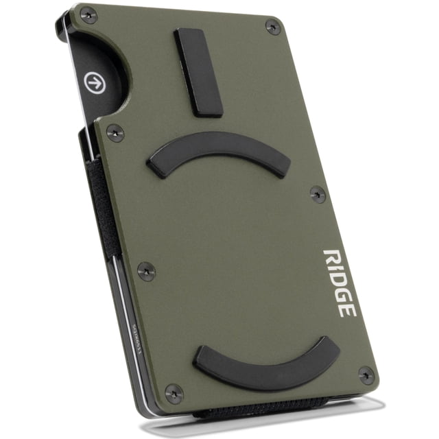 Cartera The Ridge para hombre Magsafe RFID Matte Olive