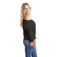 thumbnail image 2 of Shop4Ever Women's Best Grandma Ever Grandparent Off Shoulder Long Sleeve Shirt, 2 of 6