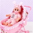 thumbnail image 5 of ToyKingdee Doll Rabbit Pajamas with Shoes Adorable Doll Decoration Outfit for Dolls Easy to Dress Up with Zipper Design Creative Imagination, 5 of 6