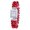 Red-RD, variant on TIMIFIS Watches for Women Square Quartz Watch Imitation Pearl Bracelet Rectangular Ladies Casual Watch - Summer