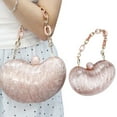 thumbnail image 2 of ZPAQI Trendy Black Clutch with Chain Detail Essential Accessory for Evening Event, 2 of 21