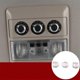 thumbnail image 5 of Car Rear Headlight Top Of Head Knob Cover Decorative Circle for Land Rover Discovery 3 Discovery 4 10-16, 5 of 5
