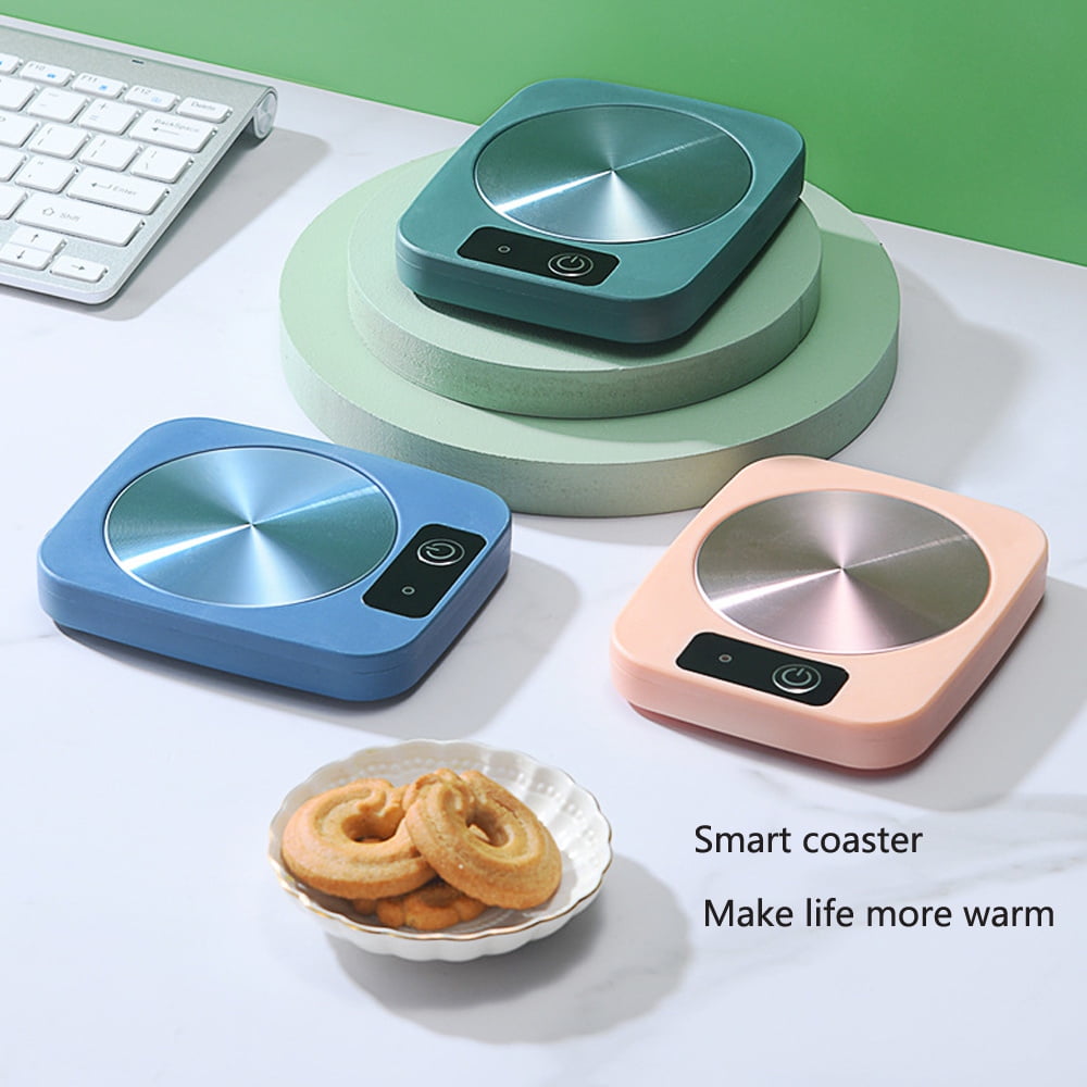 Thermostatic Heating Pad 220V Cup Heater Coffee Mug Warmer Pet Heating  Coaster Smart Milk Tea Coffee Warmer Mat For Friends Gif