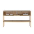 thumbnail image 4 of Brant House Talya 55.25x15" Modern Wood Console Table in Natural, 4 of 9