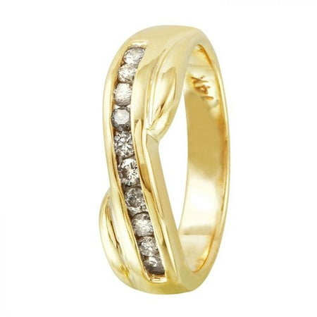 0.25CTW Diamond 14K Yellow Gold Ring