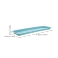 thumbnail image 2 of BESTYASH 2Pcs Leakproof Plant Trays For Pots Rectangular 18.86X5.89X0.98In, 2 of 8