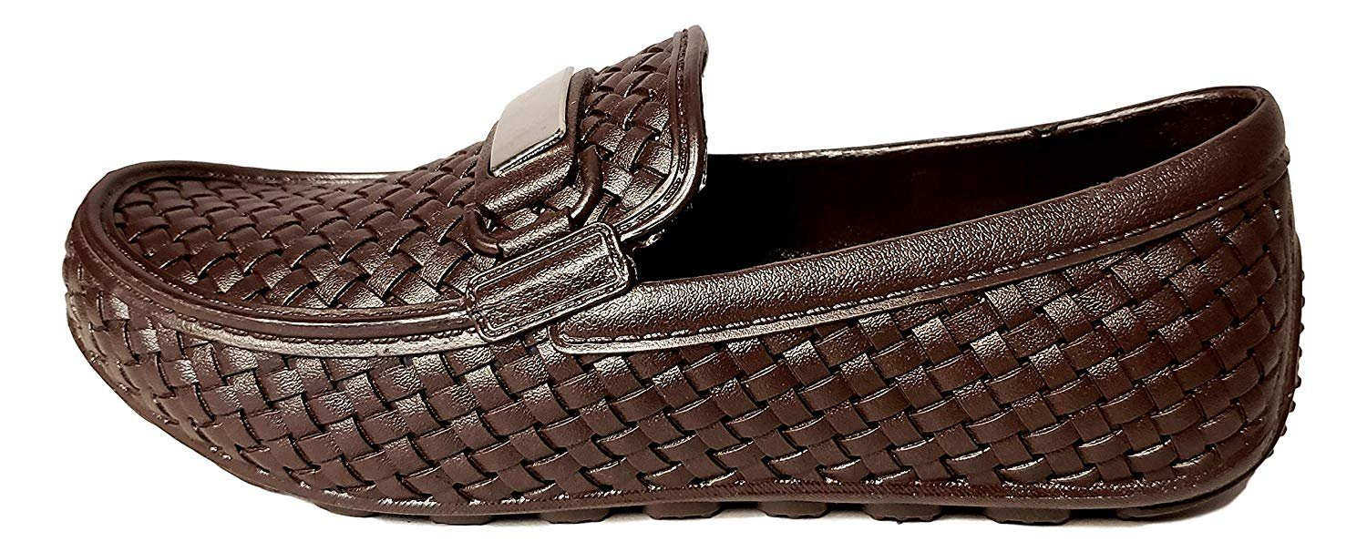 Mens Water Shoe Floater Loafers Classic Look Drivers 9 US M Mens, Brown - image 2 of 6