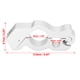 thumbnail image 3 of Bloqueo Antirrobo para motocicleta Unique Bargains Aluminio Aleación con 2 Llaves Tono Plateado, 3 of 6