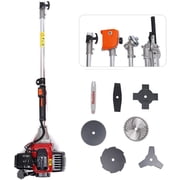 FETCOI 10 in 1 52cc Hedge Trimmer Brush Cutter Lawn Mower Yard Pruner Grass Trimmer