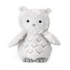 Lambs & Ivy Luna White/Gray Plush Owl - Luna (740043O)
