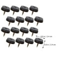 thumbnail image 2 of OFFIGAM 20Pcs Brown Anti Scratch Furniture Pad Nails for Home Use Noise Reducing Floor Protector, 2 of 7