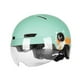 thumbnail image 3 of Casco de bicicleta eléctrica Zulema casco de ciclismo ajustable para adultos Verde, 3 of 8