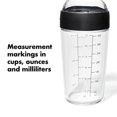 thumbnail image 4 of OXO Good Grips 1188500 Salad Dressing Shaker, Black, 4 of 7