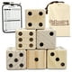 thumbnail image 1 of Juego de dados gigantes de madera GoSports con Rollzee & Farkle, 1 of 7