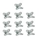 thumbnail image 2 of Soportes de Estante DYNWAVEMX Acero Inoxidable Universal Plata, 2 of 8