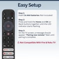 thumbnail image 2 of RC813 TCL Remote Control Replacement - Easy Setup, Infrared + Bluetooth, Shortcut Keys - Universal TCL TV Remote Replacement for Google & Android TV (Series QM8, QM7, S5, S4, S3, Q7, Q6, Q5), 2 of 7