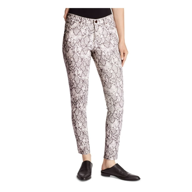 Ella Moss - Ella Moss Womens Gray Snake Print Pants Size 32 Waist - Walmart.com - Walmart.com