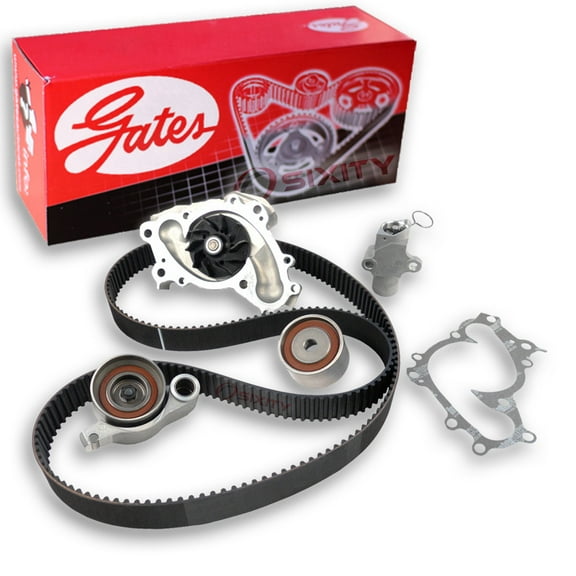Gates PowerGrip Timing Belt Kit w Water Pump compatible with Lexus ES330 3.3L V6 2004-2006