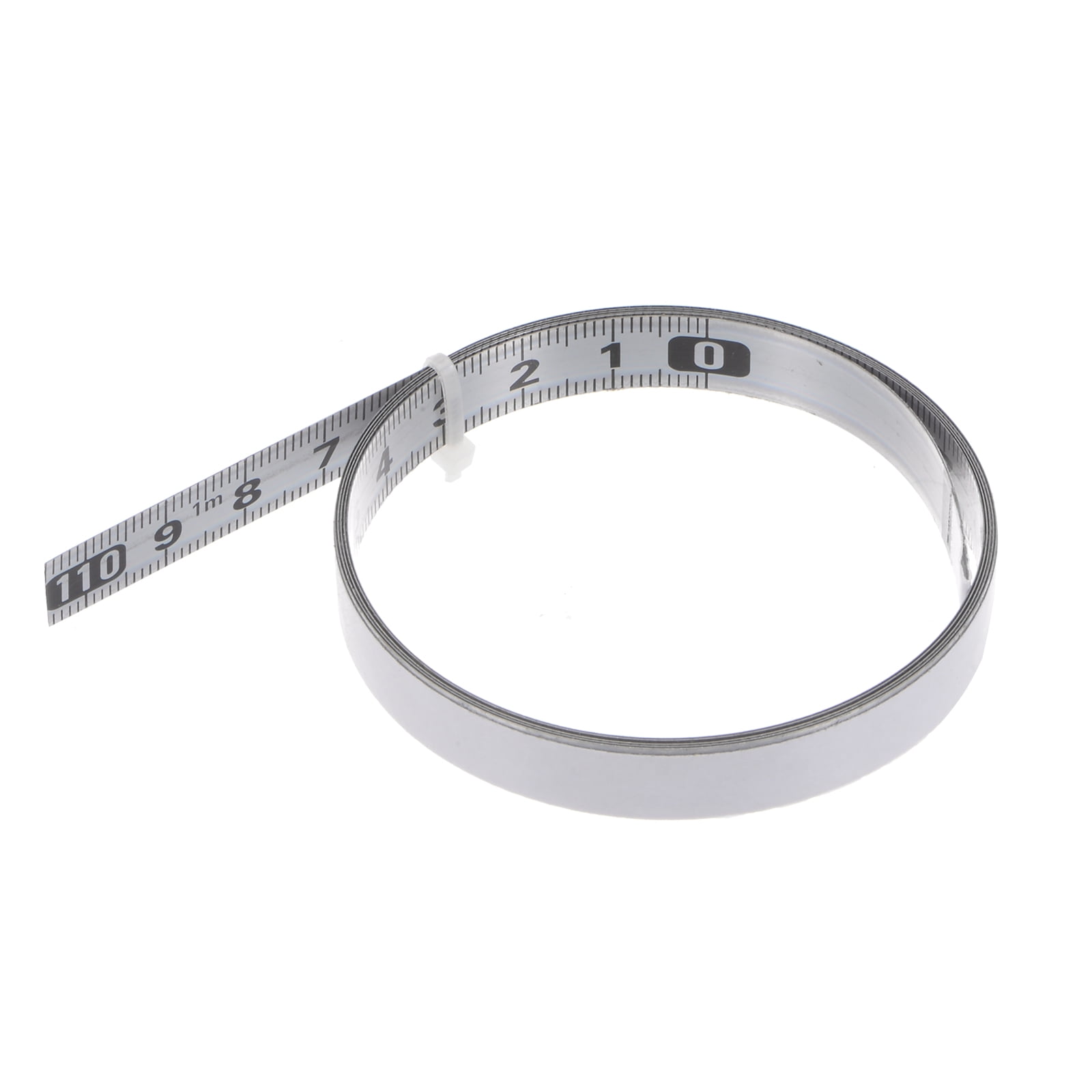 Adhesive Backed Tape Measure 100cm Metric Right to Left Read Measuring