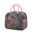 thumbnail image 1 of Sac à Lunch Artistique Ethnique Design Paisley Rétro Isolé Sac Thermique pour Extérieur, 1 of 6