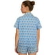 thumbnail image 3 of HITIME Pijama para Mujer de Seda de Leche Talla XXS, Conjunto de Short y Playera, Tela Ultra Suave y Transpirable, Comodidad de Lujo para Dormir o Lounge, 3 of 8