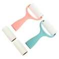 thumbnail image 3 of Luxshiny 1Set Portable Clothes Hair Removal Roller Durable Plastic Paper Sticky Hair Cleaning Tool, 3 of 7