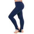 thumbnail image 4 of Pantalon d'Étrier de Yoga de Gym pour Femmes, Uni, Doux, à Taille Élastique, 4 of 6