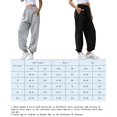 thumbnail image 5 of Borke Women's High Waisted Sweatpants Workout Active Joggers Pants Baggy Lounge Bottoms, 5 of 10