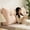 Cream Yellow, variant on Triangular Headboard Pillow Twin XL,Triangle Pillows for Headboard,Head Board Backrest Wedge Pillow for Reading Sitting Working,aybed Pillows with Removable Cover for Bed Dorm Sofa
