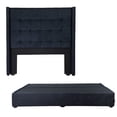 thumbnail image 1 of Base de cama King Size DICASA Cabecera Titan Azul, 1 of 6