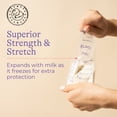 thumbnail image 6 of Lansinoh Breastmilk Storage Bags, 200 Count, Fast Freeze & Thaw, Breastfeeding Essentials, 6 oz, 6 of 9