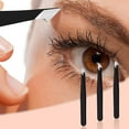 thumbnail image 6 of 3 Pieces Eyebrow Tweezers Stainless Steel Pointed Tip Precision Facial Hair Removal Tweezers for Beauty Care, 6 of 7