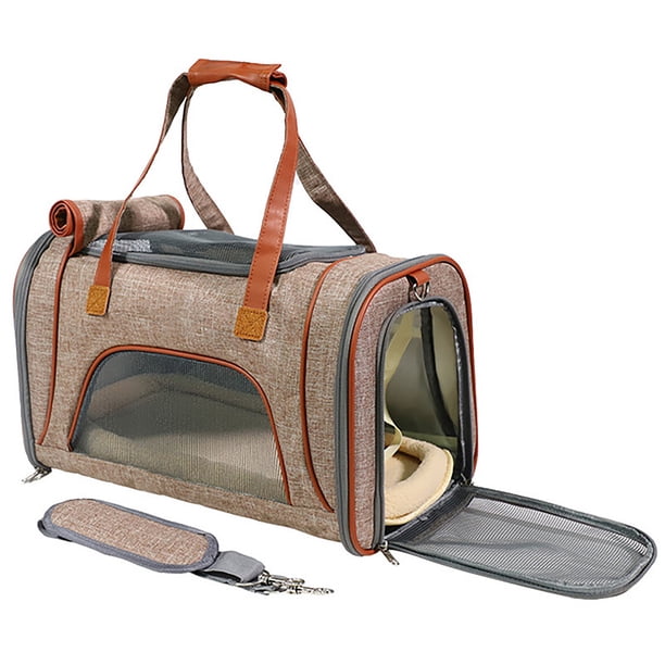 Greeniant Solo bolso del animal doméstico del hombro Paquete del portador del animal doméstico para viajar que va de excursión que camina el al aire Suministros para perros No.2 Greeniant PT001464-02