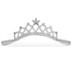 thumbnail image 1 of EeaseMX Lurrose - Tiara para niña, diadema, diadema, regalo de cumpleaños, tiara, diadema (plateada), 1 of 7