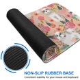 thumbnail image 6 of Long Mouse Pads for Desk,Shih Tzu Dog and Pioneer Flower Desk Mats on Top Of Desks, Desk Mouse Pad Extra Large with 3mm Non-Slip Base and Stitched Edge for Gaming,Office,Work,Home 47.3"x23.6", 6 of 6