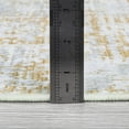 thumbnail image 5 of FairOnly 8'x10'Modern Low Pile Colorful Area Rug for Bedroom Ultra Thin Non Slip Stain Resistant Floor Cover for Living Room Dinning Room Kitchen,Grey Yellow, 5 of 7