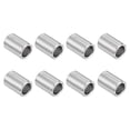 thumbnail image 1 of 8 Pcs Entretoises en Acier Inoxydable 304 3/8 Pouces OD x 1/4 Pouces ID x 9/16 Pouces Longueur(10x7x14mm) Vis Support de Bague Finition Simple Non Filetée Entretoises Rondes en Métal pour Vis M3 Boulons et Tringles, Argent, 1 of 6