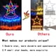 thumbnail image 2 of Decoraciones navideñas Aokudoni, 3,8 m, 350 luces LED en forma de cascada, 2 of 6