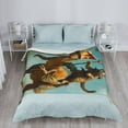 thumbnail image 5 of Lightweight Plush Fuzzy Cozy Soft Blankets Cat Dinosaur (4) Warm Plush Fluffy For Blanket Teen Girls Women Couch Bed Sofa Chair Men Boys Gift 80"X60", 5 of 5