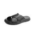 thumbnail image 3 of Sandalia Caballero Flexi Piel Casuales Negro Comodidad 25-29 negro 28, 3 of 6