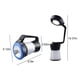 thumbnail image 3 of Lámpara de camping y linterna LED 3-en-1 - Farol portátil recargable con 5 modos, 250 lúmenes, batería de 1200mAh para exteriores, tiendas de campaña, hogar y emergencias, 3 of 8