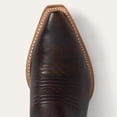 thumbnail image 5 of Women's Stetson Clover Leather Boots Snip Toe Handcrafted Brown, 5 of 6