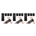 thumbnail image 4 of QualitChoice 4Pcs Sport Wristband Lightweight Wrist Bracers Carpal Protector Activities 3Set, 4 of 6
