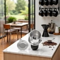 thumbnail image 5 of 1 Set Vietnamese Coffee Filter Stainless Steel Coffee Pot Drip Infuse Cup Brewing Teapot No Need Paper Drip Coffee Pot Machine Filter Attractive Processing, 5 of 5