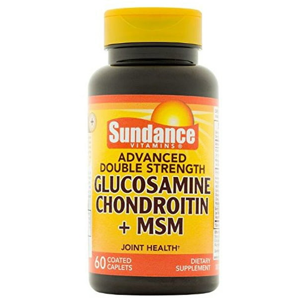 Sundance Advanced Double Strength Glucosamine Chondroitin + MSM Coated